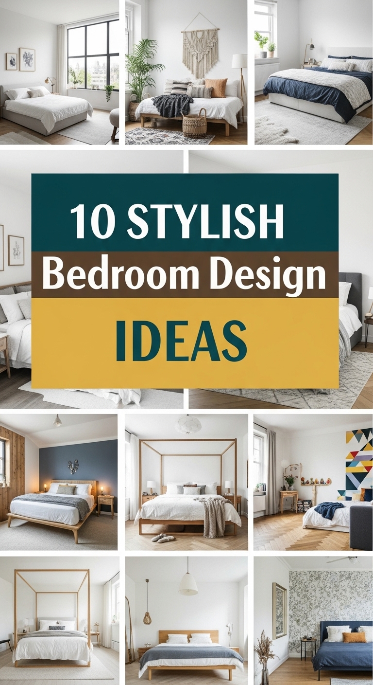 10 Stylish Bedroom Design Ideas - Soft Soul Diaries