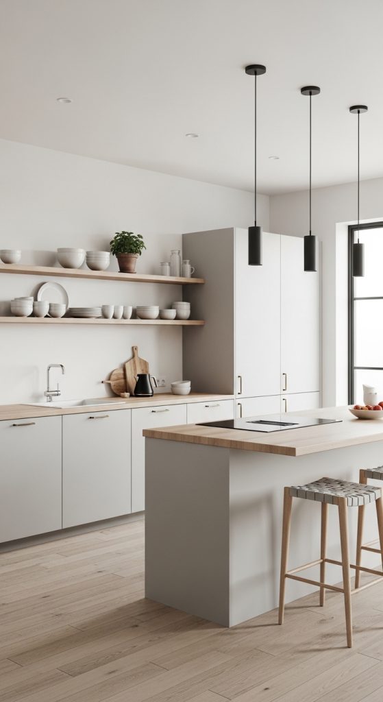 10 Open Kitchen Interior Design ideas - Soft Soul Diaries